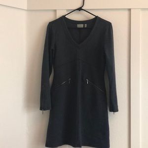 Athleta stretch zipper detail dress